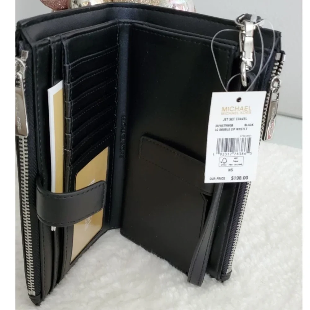 Michael Kors Chain Backpack And Wallet Set - Picture 10 of 10